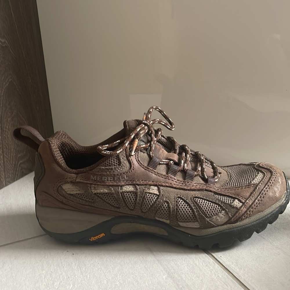 Merrell brown shoes